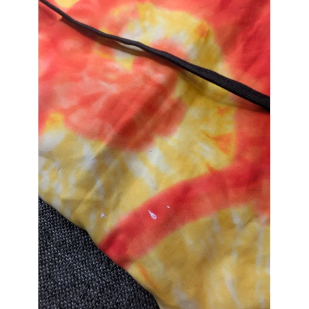 Maui and Sons Mens Tie Dye Graphic Swim Board Shorts Medium Mesh Lined Medium